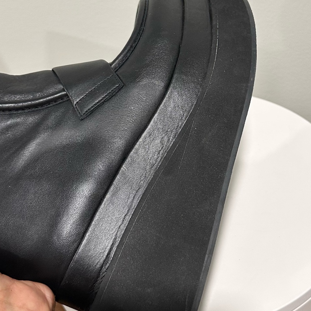 🌹PALOMA BARCELO🌹 Mika Platform Bootie Black Size: 37 - Picture 11 of 14